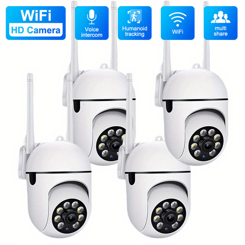 1080P HD Security Dome Camera with Motion Tracking, 2-Way Audio, 360° View, Night Vision - App Control - Cyprus