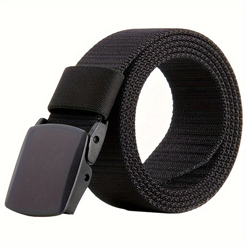 Tactical Nylon Belt with Automatic Buckle - Heavy Duty Military-Style - Cyprus