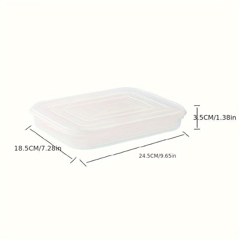 Stackable Plastic Food Storage Containers with Silicone Lid - Cyprus