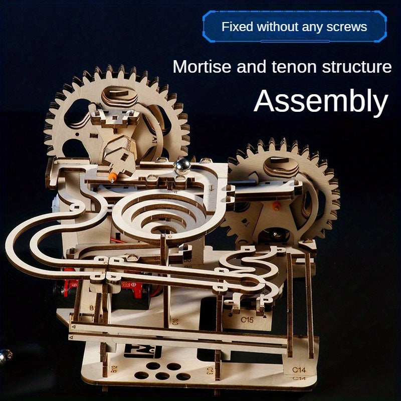 3D деревянная механическая трасса головоломка - образовательное веселье для всех возрастов - Кипр