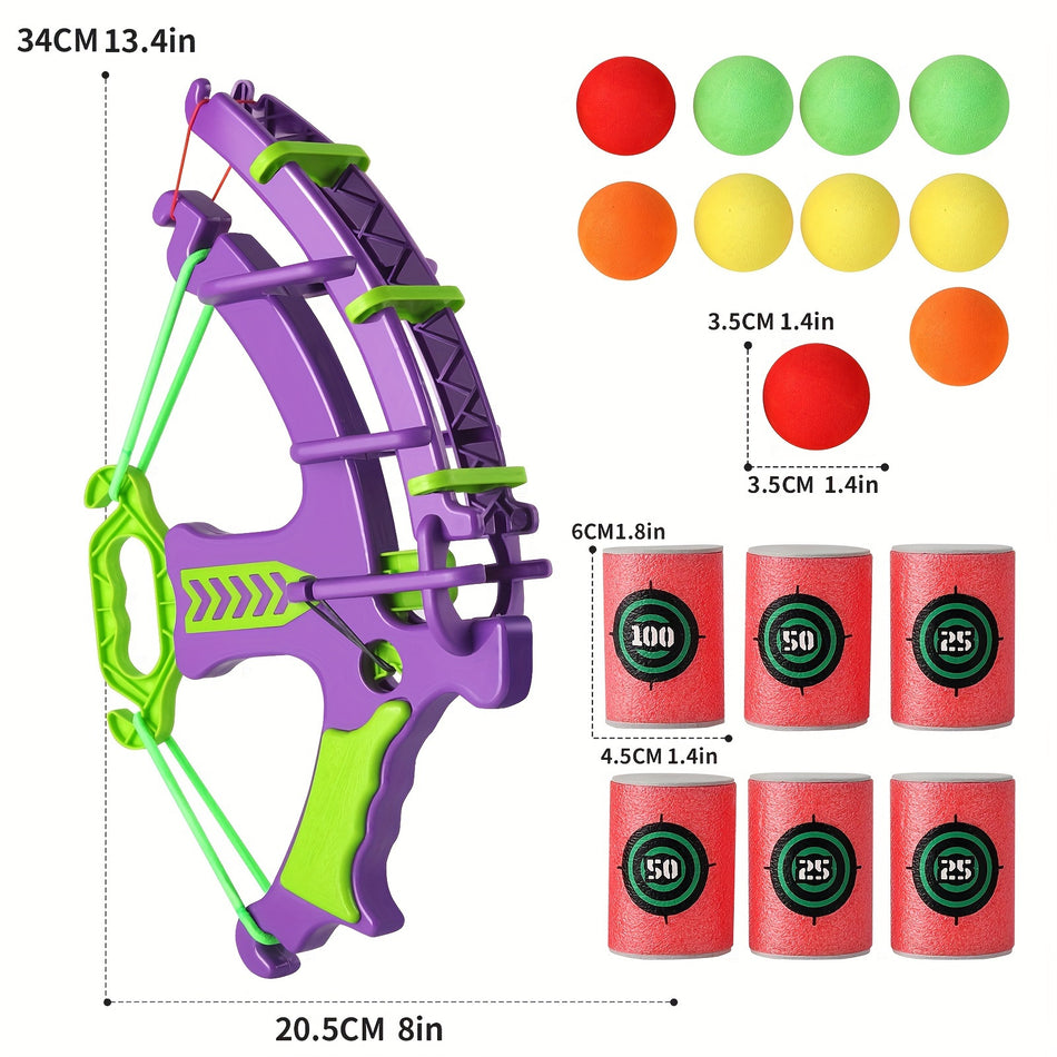 "Interactive Safe Dart Shooting Game Toy Set - Bildungsweichbullet -Zielspiel - Alter 3+ - Perfekt zum Geben - Zypern"