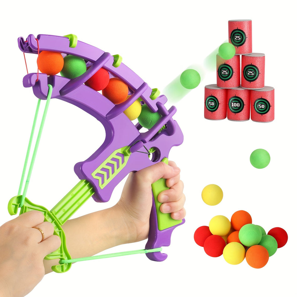 "Interactive Safe Dart Shooting Game Toy Set - Educational Soft Bullet Target Play - Ages 3+ - Perfect for Gifting - Cyprus"