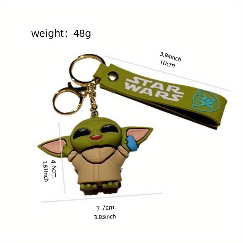 Baby Yoda Keychain Set For Backpacks & Cars - Perfect Birthday Gift - Cyprus