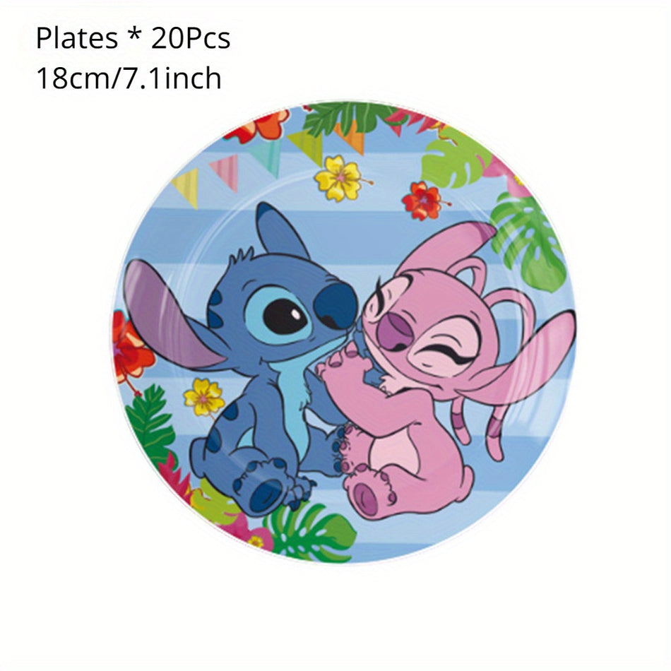 Stitch Themed Party Supplies Set - Cyprus