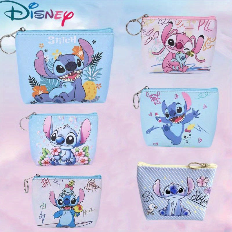 Stitch Coin -Geldbörse & Mini -Brieftasche Kupplung - offiziell lizenziert, PU Leder Schlüsselhülle - Zypern