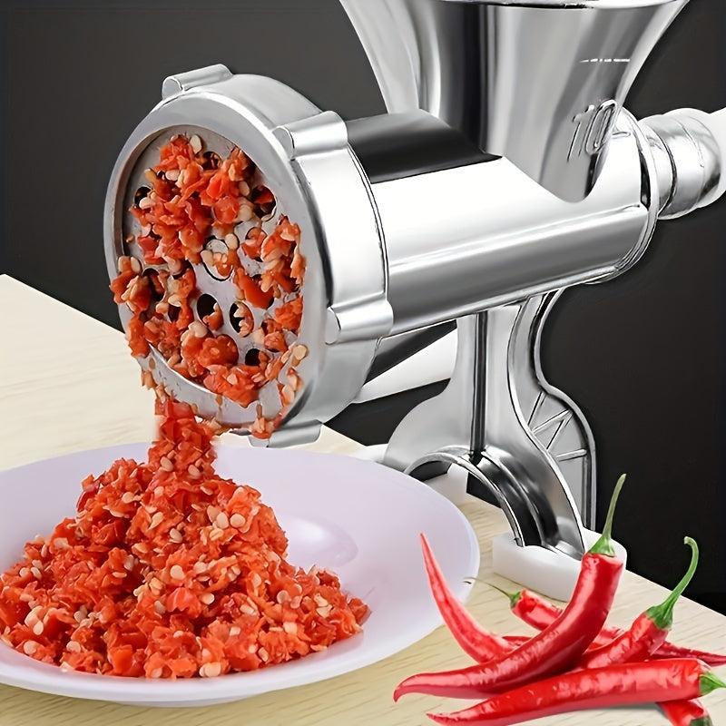 Manual Meat Grinder With Desk Clamp - Heavy-Duty Sausage Maker & Vegetable Crusher, Kitchen Supplies - Cyprus