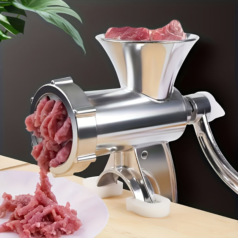 Manual Meat Grinder With Desk Clamp - Heavy-Duty Sausage Maker & Vegetable Crusher, Kitchen Supplies - Cyprus