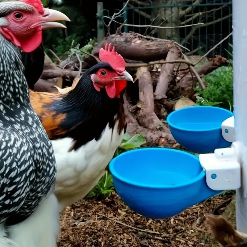 Automatic Chicken Waterer - Leakproof 5-Cup Non-Electric Drinkers for Poultry