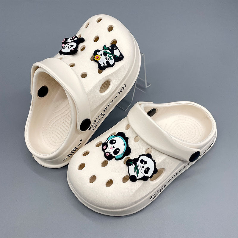 Trendy Cartoon Panda Clogs - Ultra-Breathable & Non-Slip - Cyprus