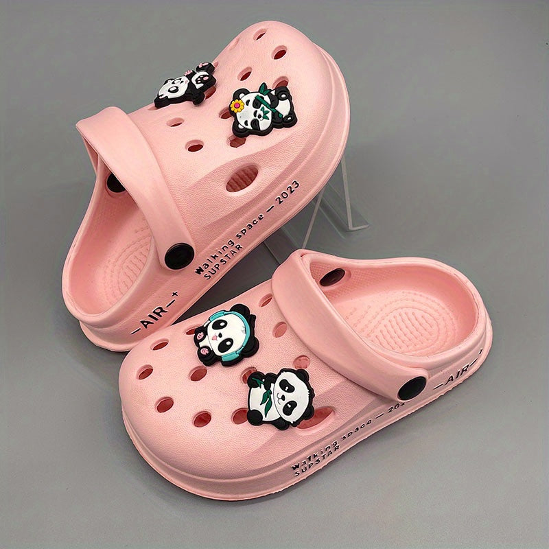 Trendy Cartoon Panda Clogs - Ultra-Breathable & Non-Slip - Cyprus