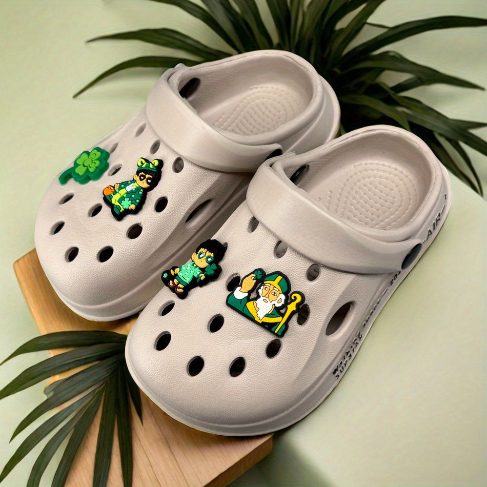 Boys 'All Season Clover Clogs - Hızlı kuru ve hafif - Kıbrıs