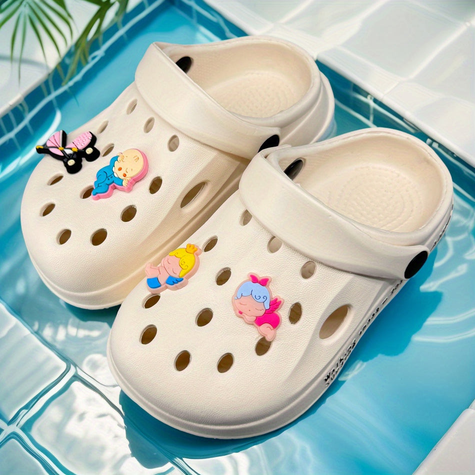 Boys' Quick-Dry Clogs for Beach and Outdoor Fun - Cyprus