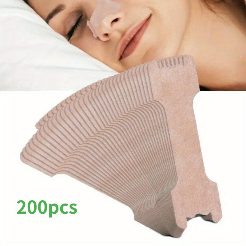 200pcs hypoallergene Anti-Snoring-Nasenmassagegeräte für besseres Atmen und Schlaf