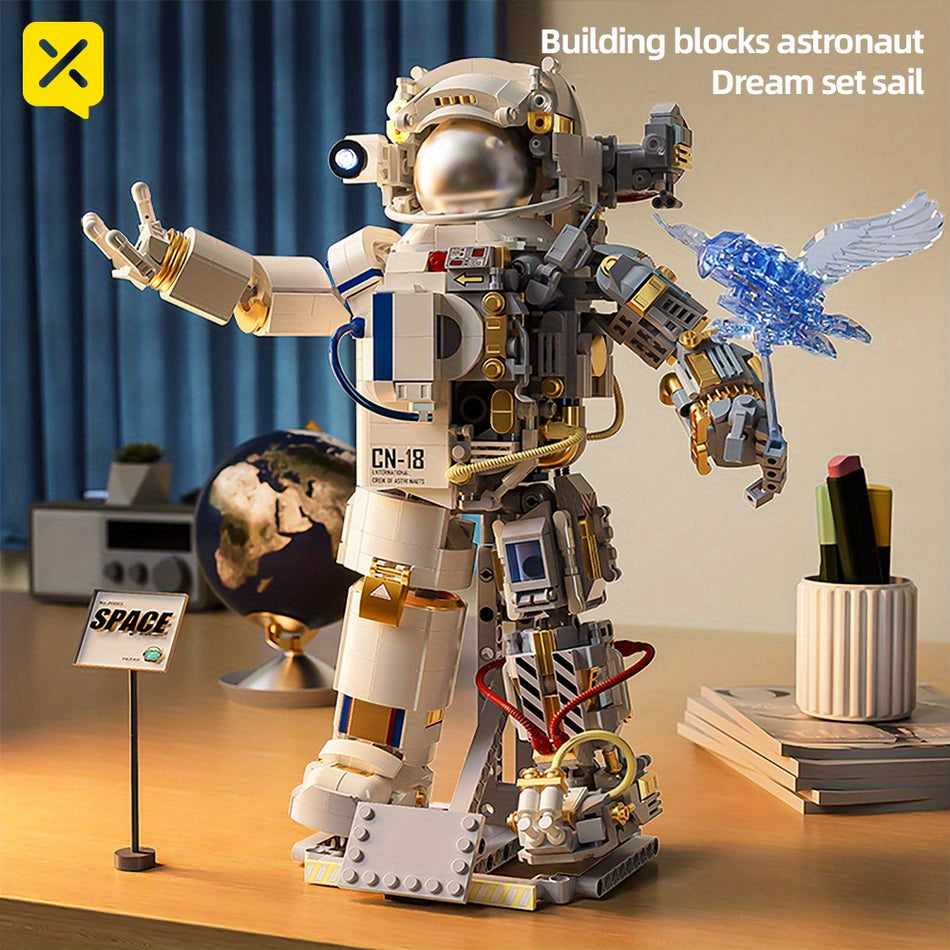 Astronaut Building Blocks Set - 1469pcs Educational Play for Ages 14+ - Cyprus