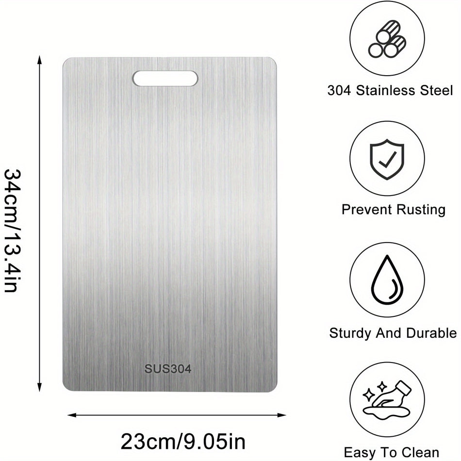 Premium Double-Sided Titanium Cutting Board for Food Preservation