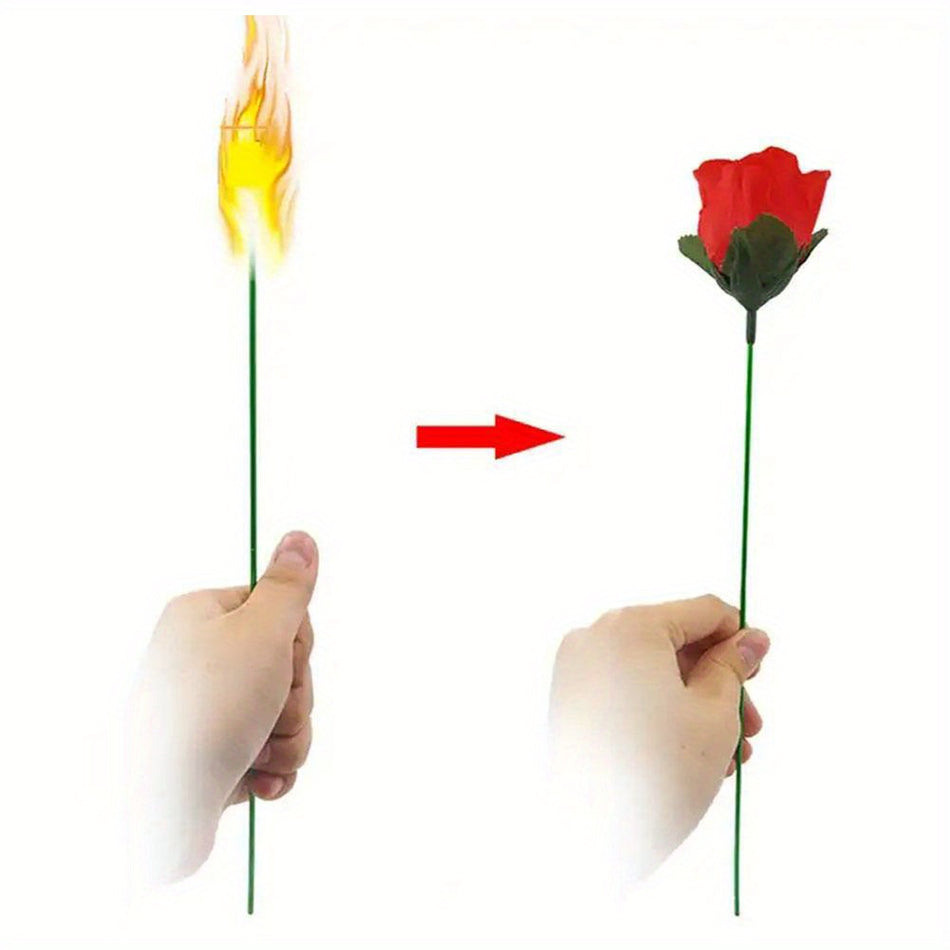 Magic Rose Illusion Torch - Mesmerising Fireworks & Floral Effects