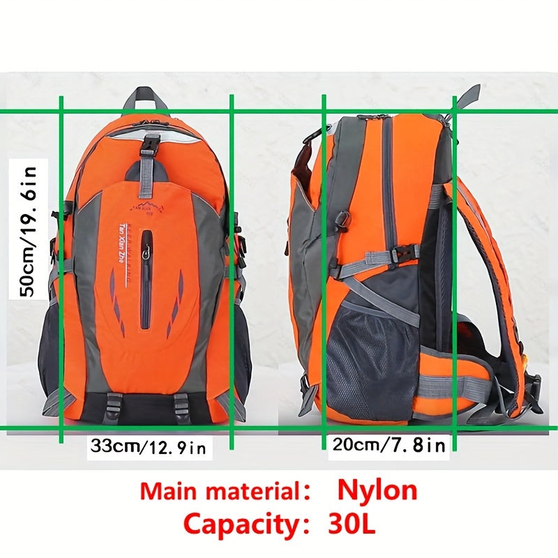 Men's Large Capacity Waterproof Hiking Backpack - Cyprus