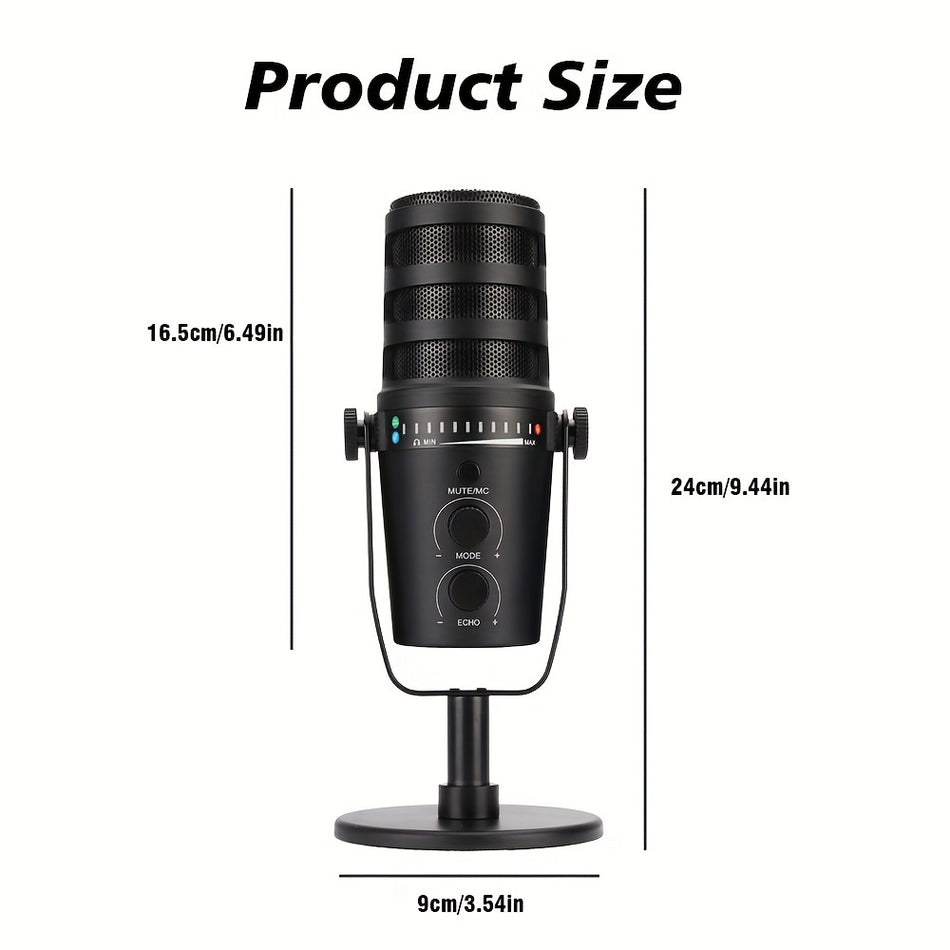 LMBGM MU530 Omnidectional USB -конденсатор микрофон - Кипр