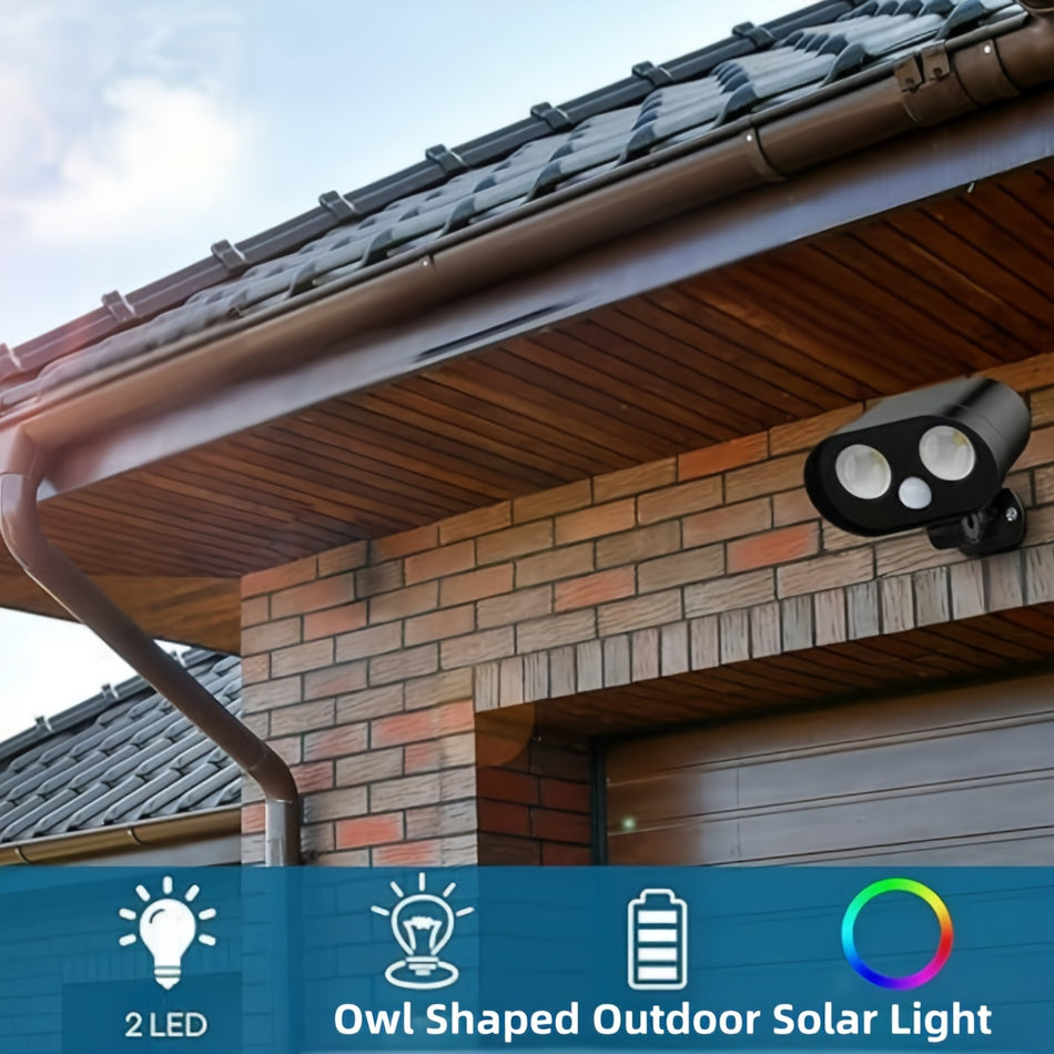 Owl-Shaped Solar Spotlight with Motion Sensor - Cyprus