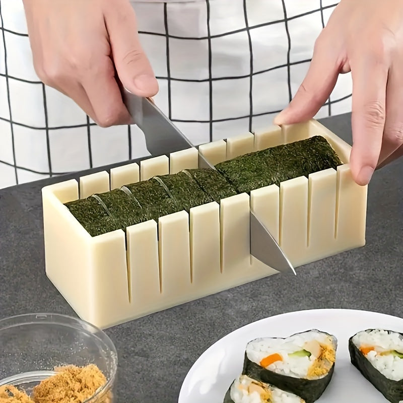 3pcs Sushi Kalıp Kiti - DIY Sushi Maker & Bento aksesuarı