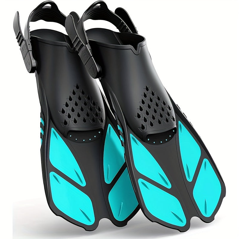 Adjustable Snorkeling Diving Fins - Perfect Swim Partner - Travel-Friendly - Cyprus