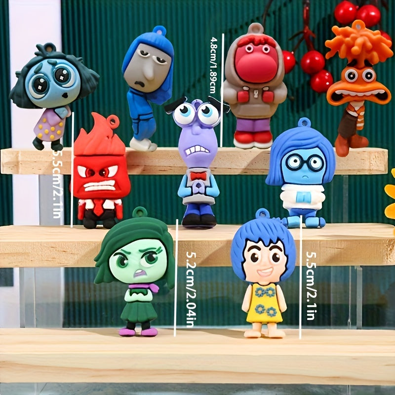 Inside Out 9pcs Action Pigure набор - идеально подходит для коллекционеров и декора для вечеринок, идеальный рождественский подарок для возраста 14+ - Кипр