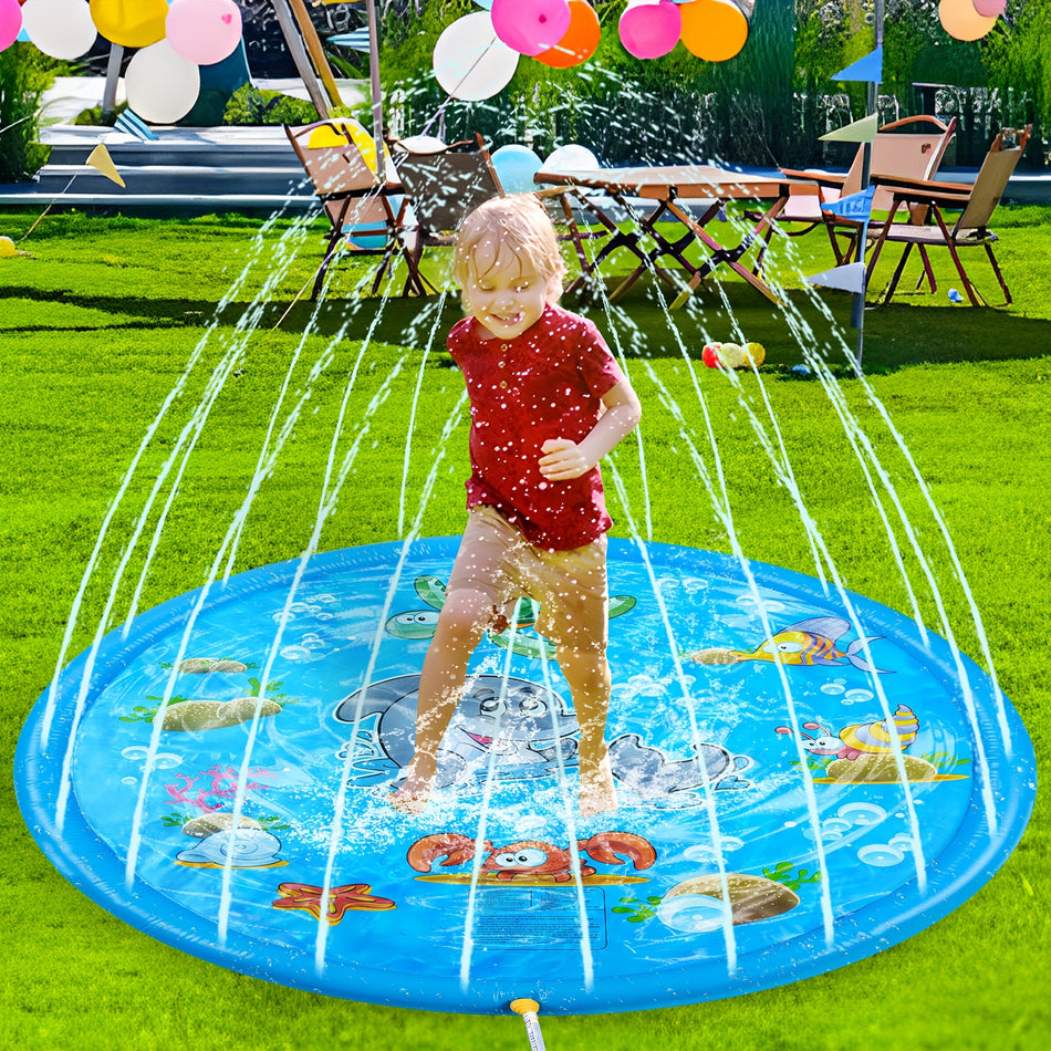 🔵 "Dolphin Splash Pad - φουσκωτό PVC νερό παιχνίδι για παιδιά ηλικίας 3-6 - Κύπρος"