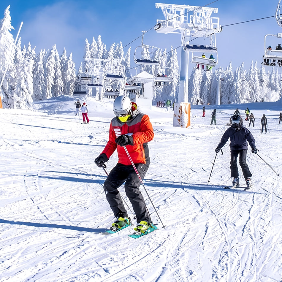 Ρυθμιζόμενες Μπότες Snowboard για Ενήλικες - Περιλαμβάνει Δέστρες, Ιδανικές για Διασκέδαση σε Εξωτερικούς Χώρους το Halloween/Χριστούγεννα/Ημέρα των Ευχαριστιών/Πρωτοχρονιά 