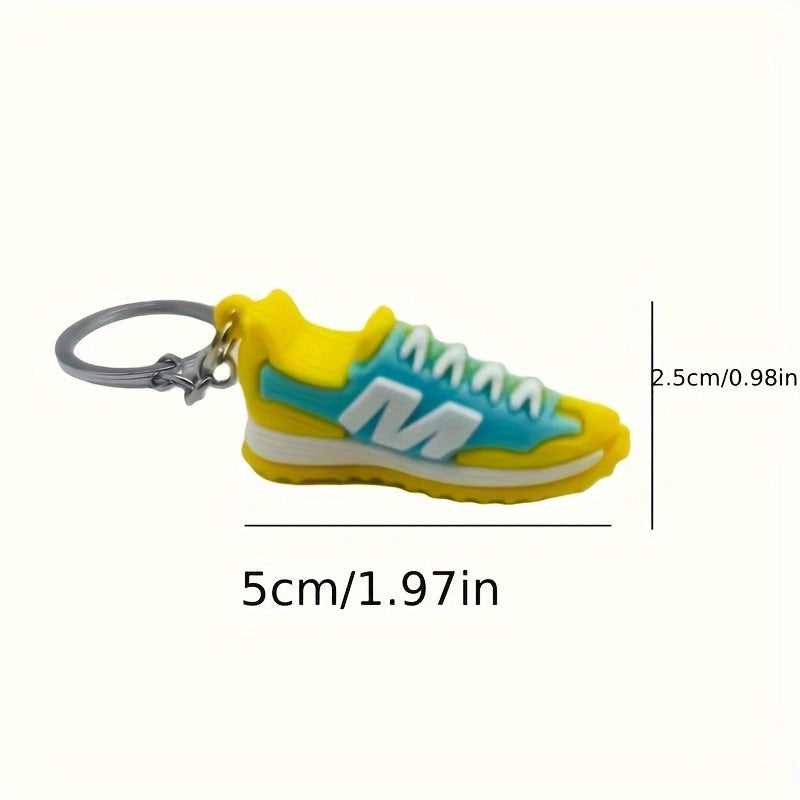 Sporty Cyprus Sneaker Keychain Set