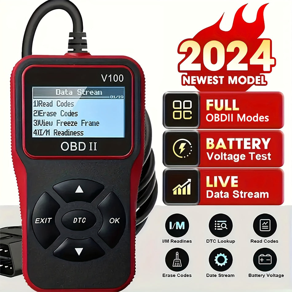 OBD2 Diagnose Scanner Code Reader for All Cars Since 1996 - Cyprus