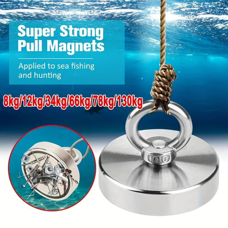 Super Strong Neodymium Fishing Magnet Hook for Heavy Duty Retrieval