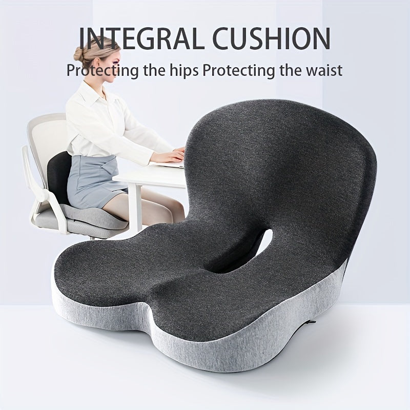 Memory Foam Cushion Backrest - Supportive Sedentary Buttocks & Waist Cushion - Cyprus