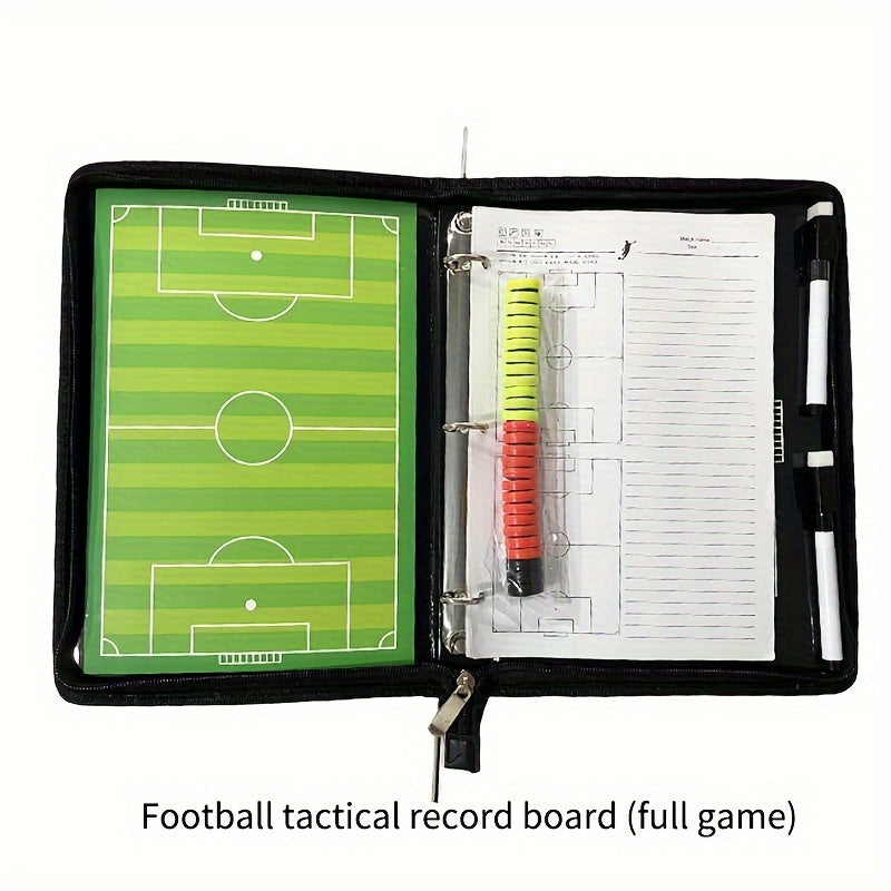 Football Tactical Record Board - Magnetic Coaching Notebook with Pen - Cyprus