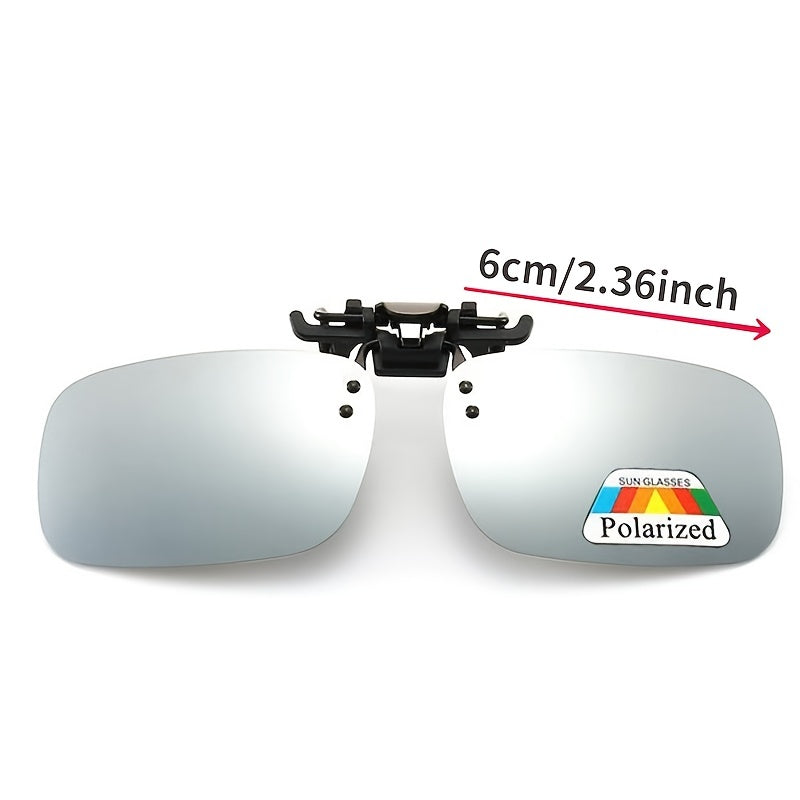 Cyprus Clip-on Polarized Night Vision Sunglasses: Enhance Your Vision for Safe Driving!