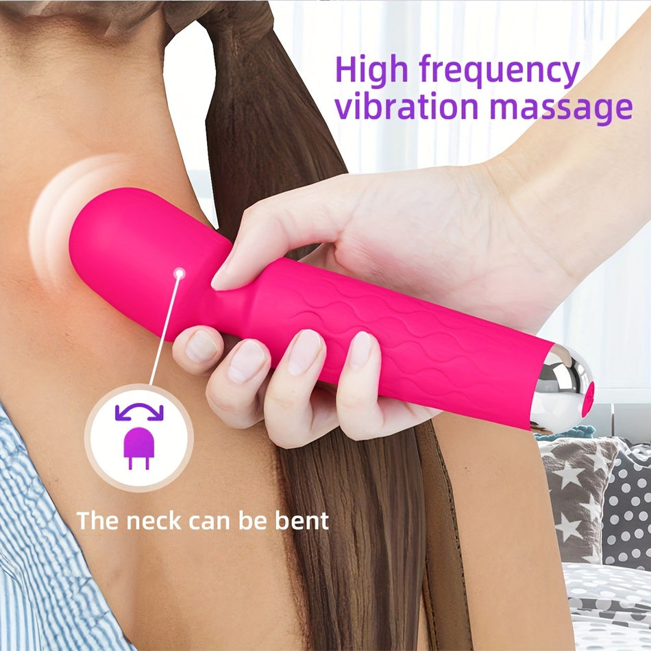 8-Speed Portable Electric Massage Stick - Muscle Relaxation Handheld Massager - Easy to Carry - Father's Day Gift - Cyprus