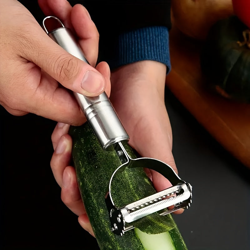 3-in-1 Stainless Steel Fruit Peeler and Grater - Cyprus