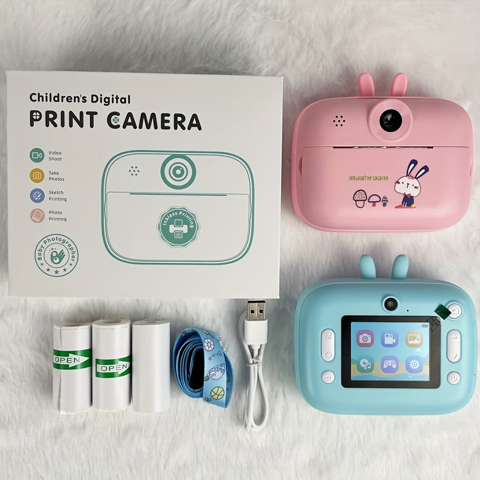 Children's Instant Printing Camera - Holiday Gift, High-definition Digital Camera by KEMLLION - Cyprus