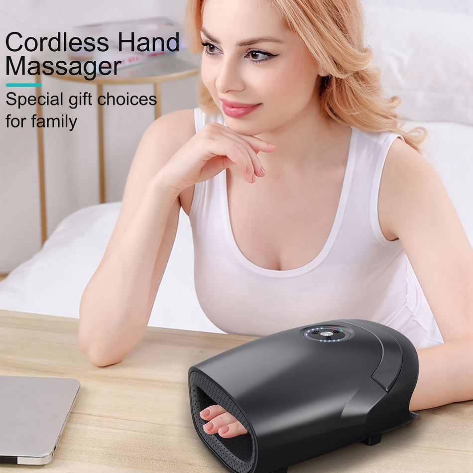 AISZG Hand Massager With Compression And Heating Function, Suitable For Numb Fingers - Cyprus