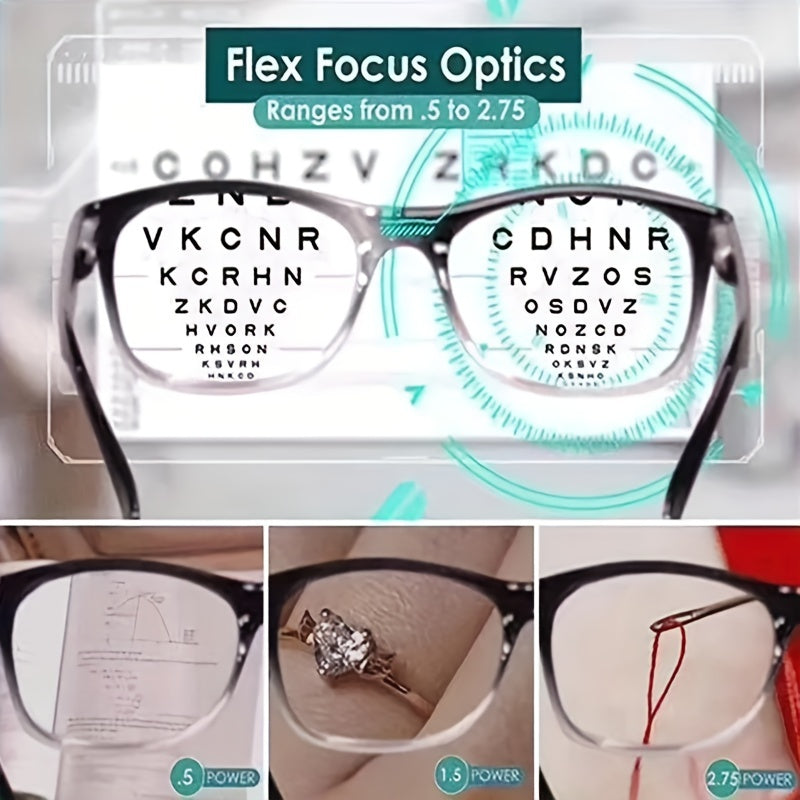 Innovative Auto-Adjusting Bifocal Reading Glasses for Men and Women - Cyprus