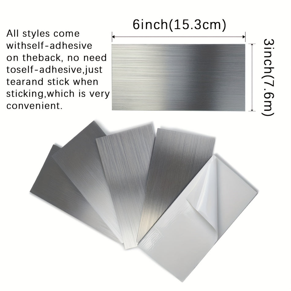 Shinyhome Metallic 3D Peel and Stick Wall Panels