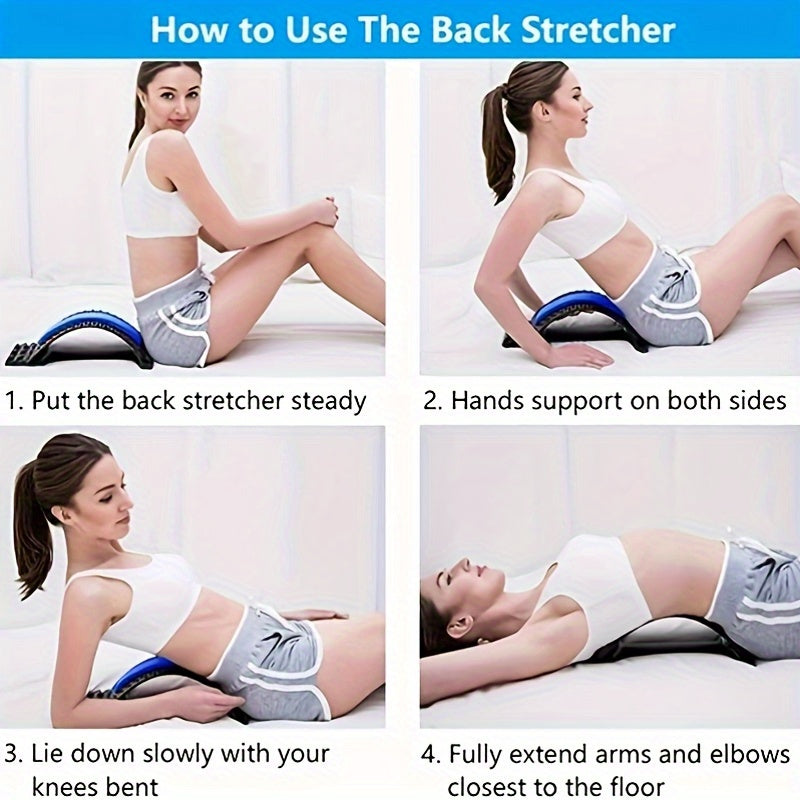 Innovative Lumbar Support Back Stretcher - Ideal Holiday Gift For Men And Women - Cyprus