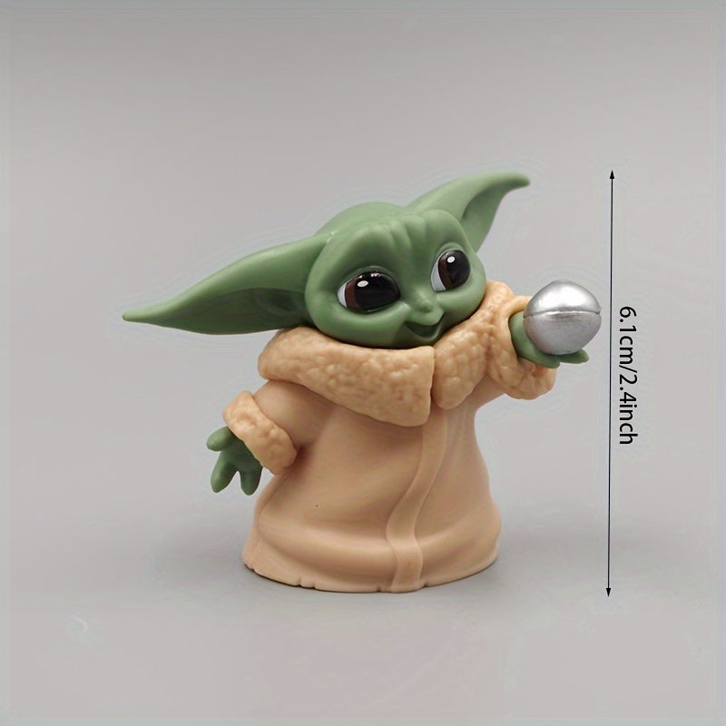 Mesuca Star Wars Das mandalorianische 5 -teilige Set, Baby Yoda Actionfiguren - Zypern