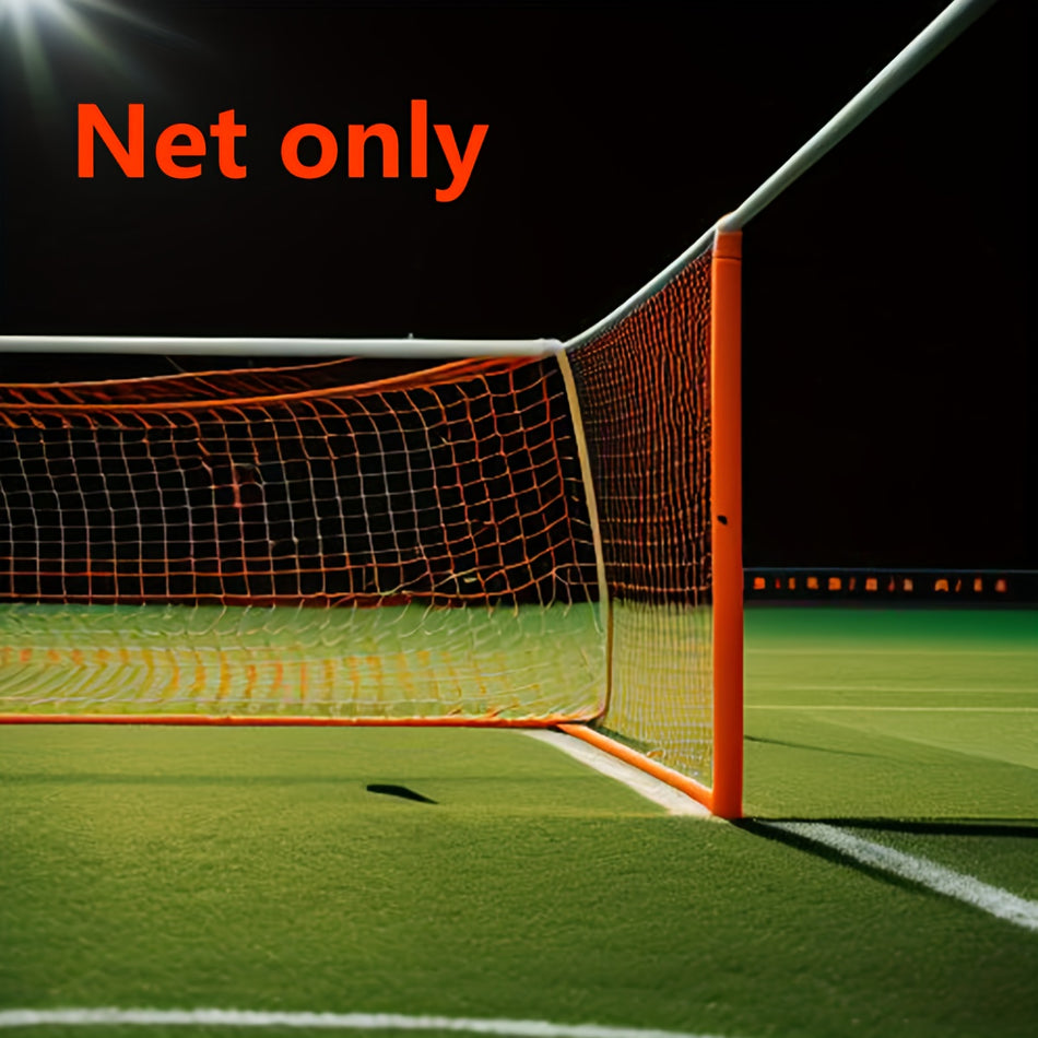 Orange PE Football Goal Net Set for Year-Round Backyard Fun - Cyprus