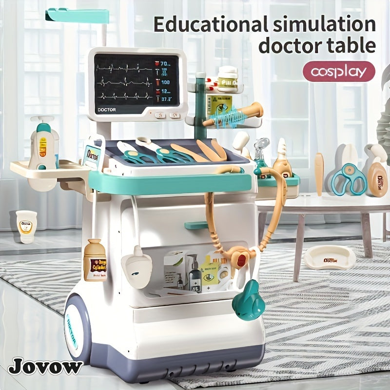 Jovow Children's Little Doctor Play Toys - Educational Parent-child Game - Cyprus