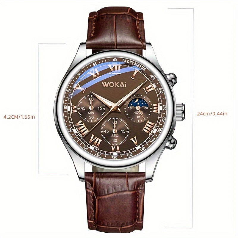 Fashion Business Men's Casual Quartz Watch - Cyprus