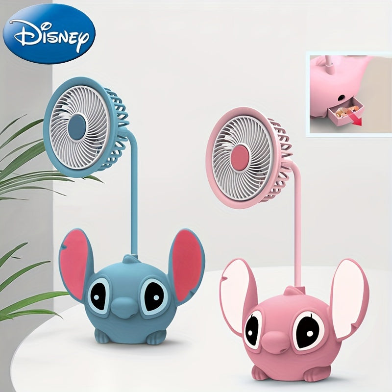 Stitch USB Charging Fan With Pencil Sharpener - Cyprus