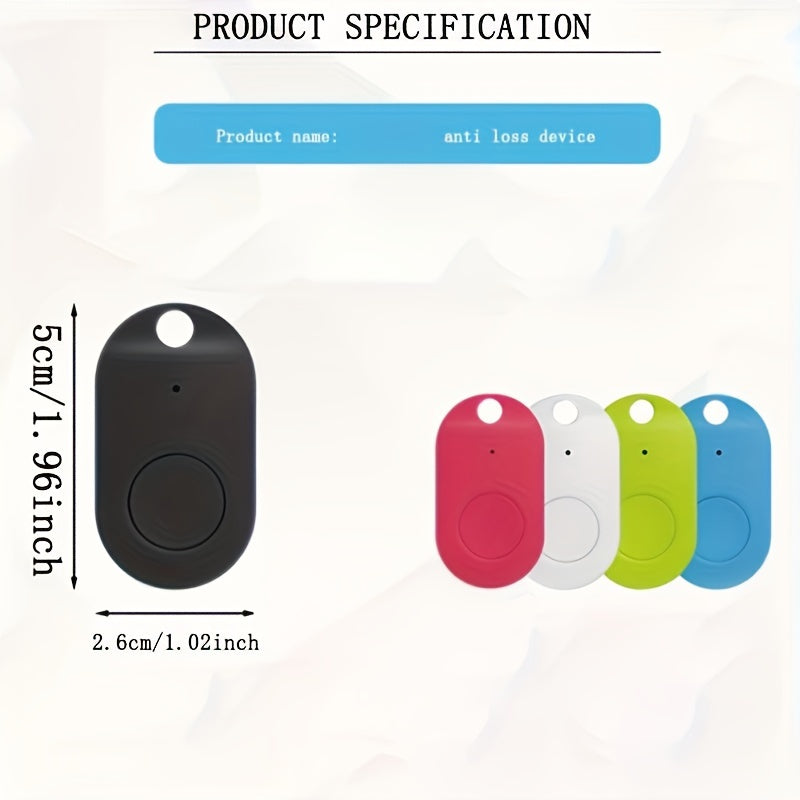 Wireless GPS Tracker - Portable Anti-Lost Device with Keychain Alarm