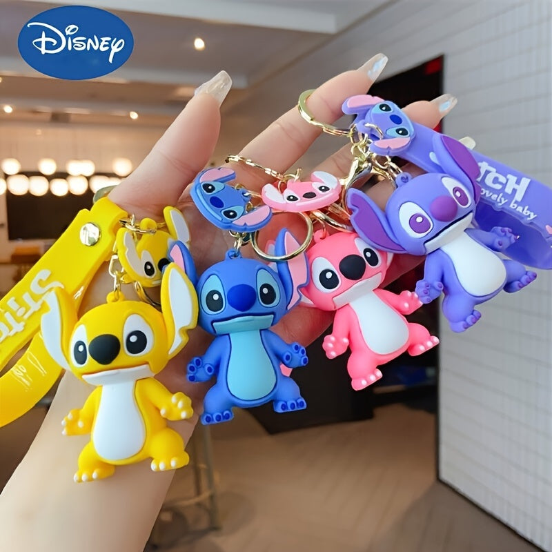 Mesuca Stitch Keychain - süßer PVC -Puppencharme für Taschen & Keys - Zypern