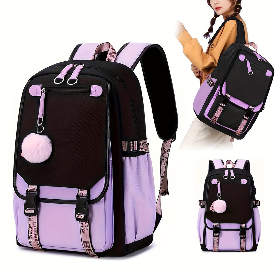 Christmas New Women's Backpack | Large Capacity Leisure Personalized Travel Backpack | Fashion Middle School Student | Cyprus