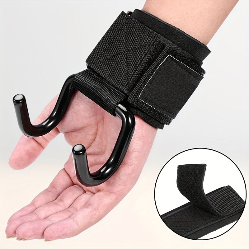 Wrist Band Weightlifting Grip Hook & Pull-up Booster - Cyprus